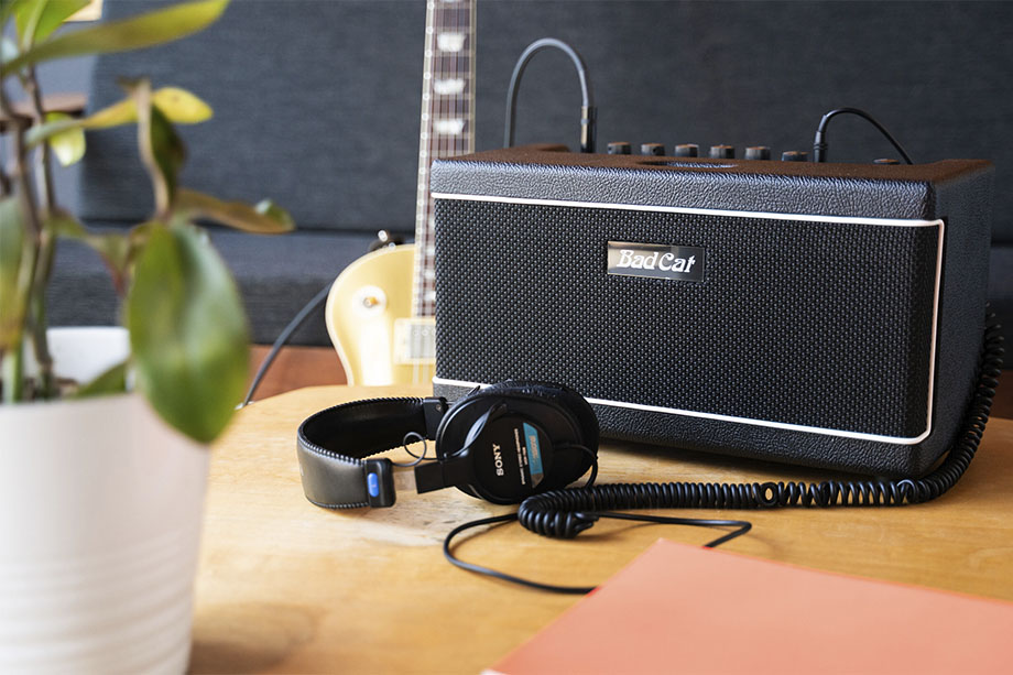 наушники и усилитель компании Bad Cat